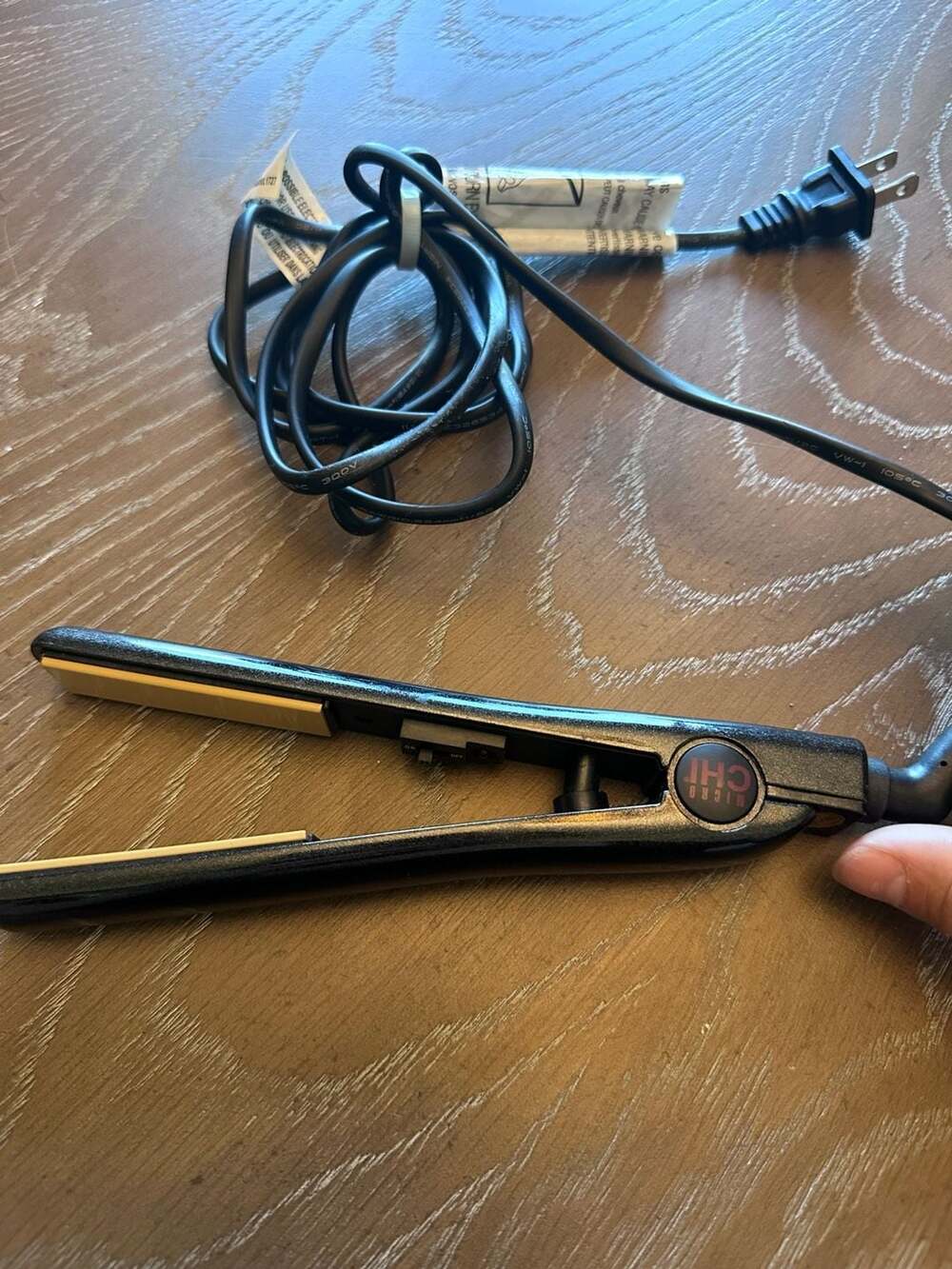 CHI Micro Ceramic Travel Flat Iron Hair Straightener Black - Picture 5 of 5